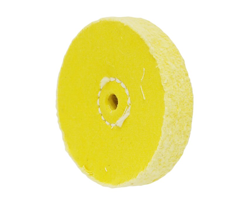 3" Yellow Loose Mini Buffing Wheel 40ply (Midget Buff) - Infinish