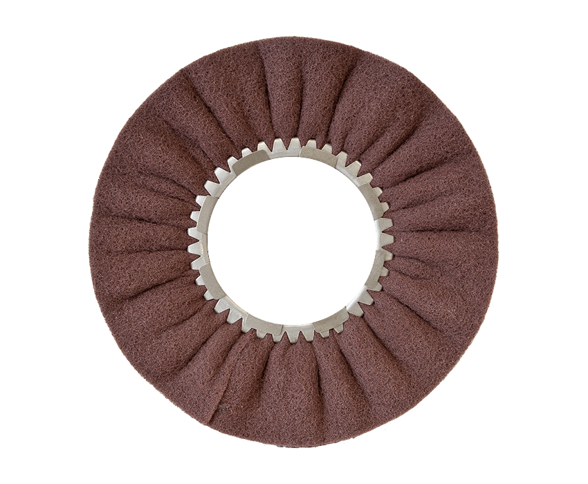 Non - Woven Airway Buffing Wheel 12" x 5" Very Fine A/O - Infinish