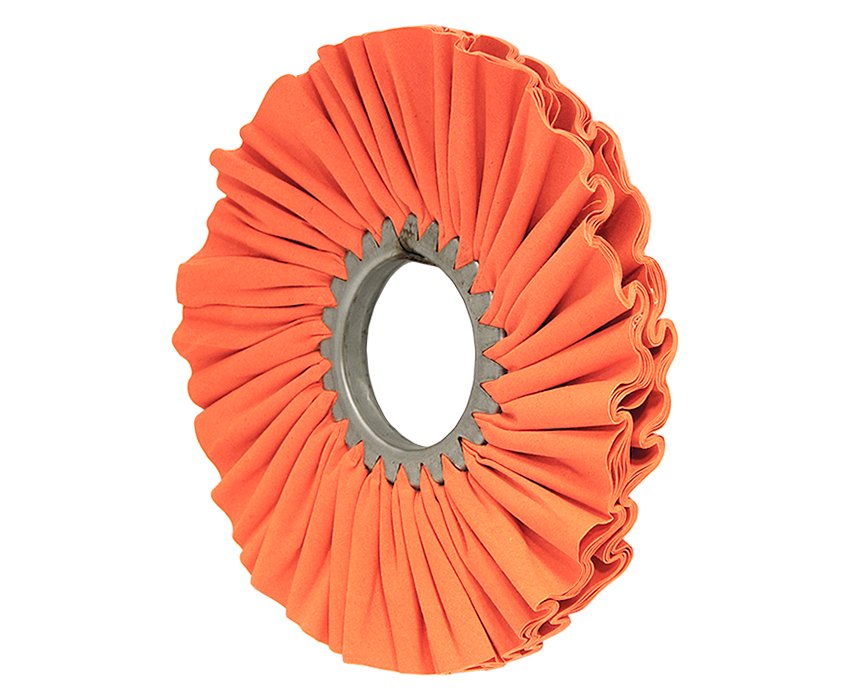 10" Orange Mill Treated Airway Buffing Wheel 16ply - Infinish