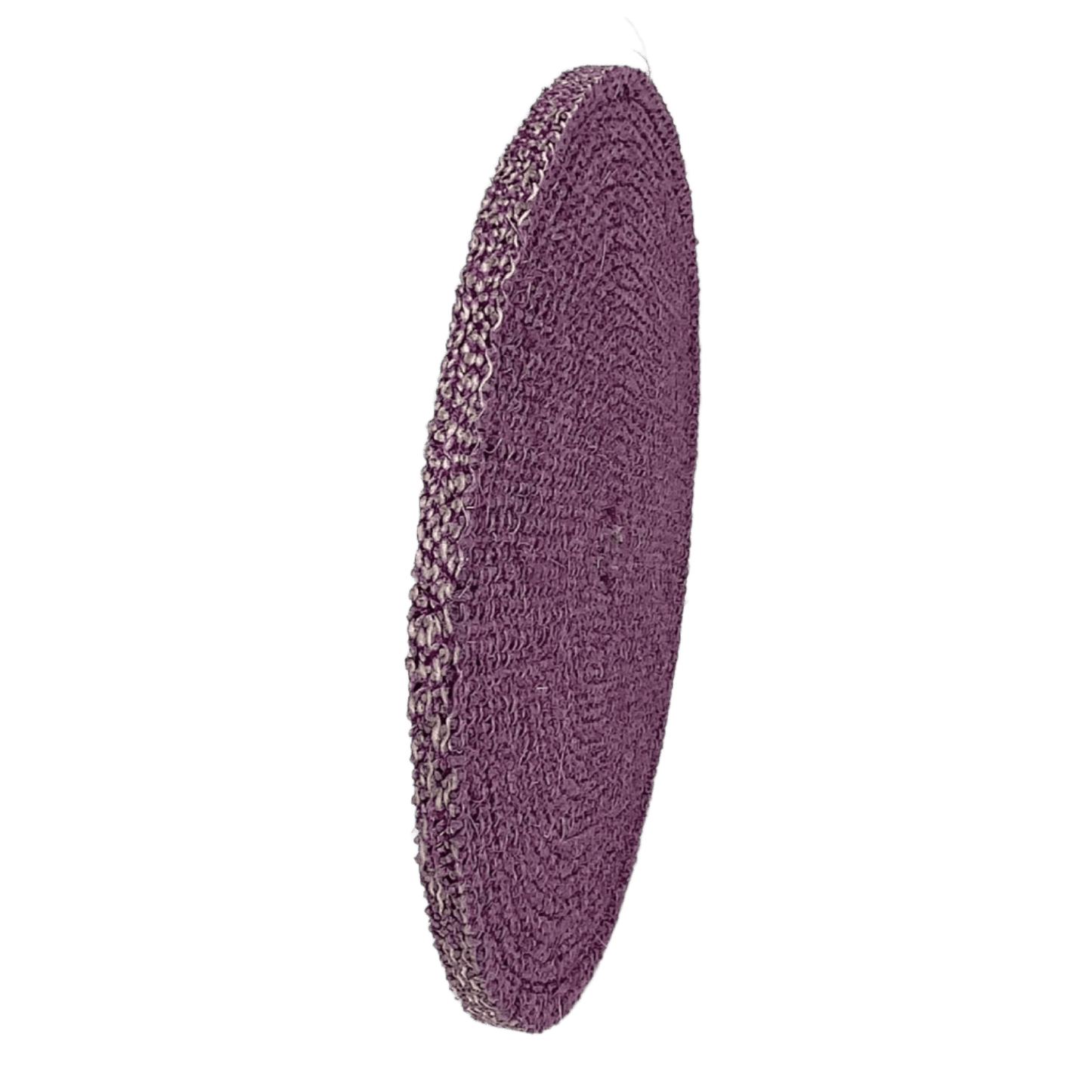 12" Purple Low Stiffness Full Sisal Buffing Wheel - Medium Tack - Infinish