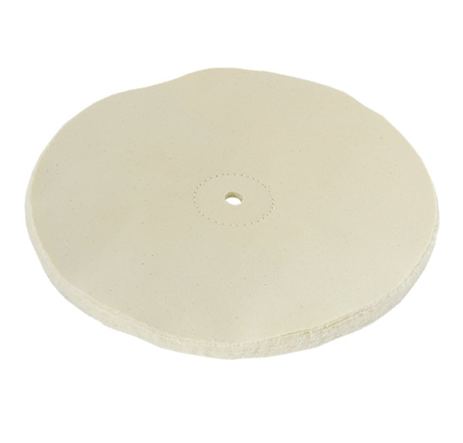 12" Untreated Cotton Loose Buffing Wheel 50ply - Infinish