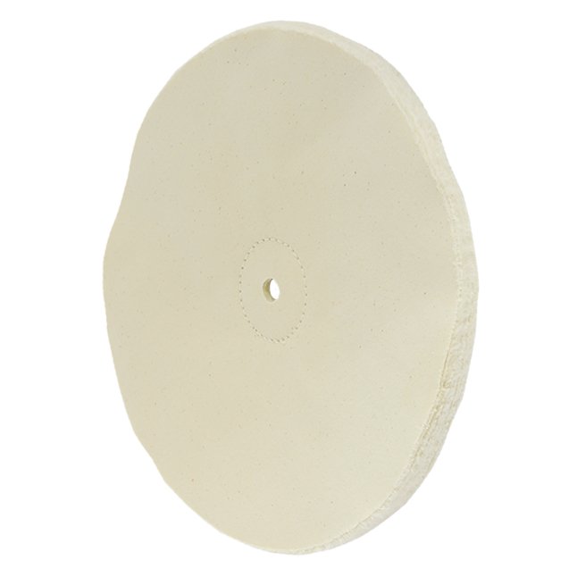 12" Untreated Cotton Loose Buffing Wheel 50ply - Infinish