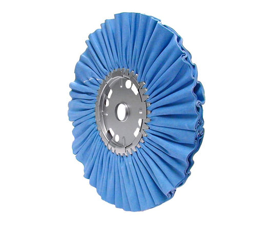 14" Blue Mill Treated Airway Buffing Wheel 16ply - Infinish