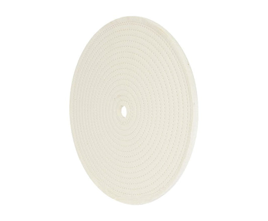 14" Sewn Buffing Wheel 50ply 86/80 1/4" Spiral Sewn ( Light - Weight Material ) - Infinish