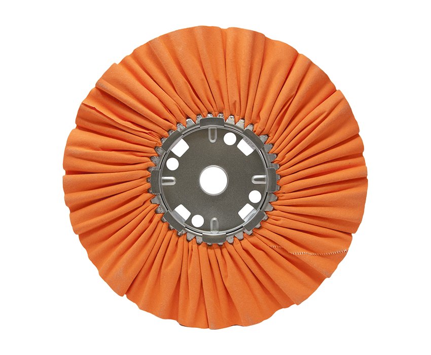 16" Orange Mill Treated Airway Buffing Wheel 16ply - Infinish