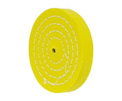 3" Yellow Sewn Mini Buffing Wheel 40ply (Midget Buff) - Infinish