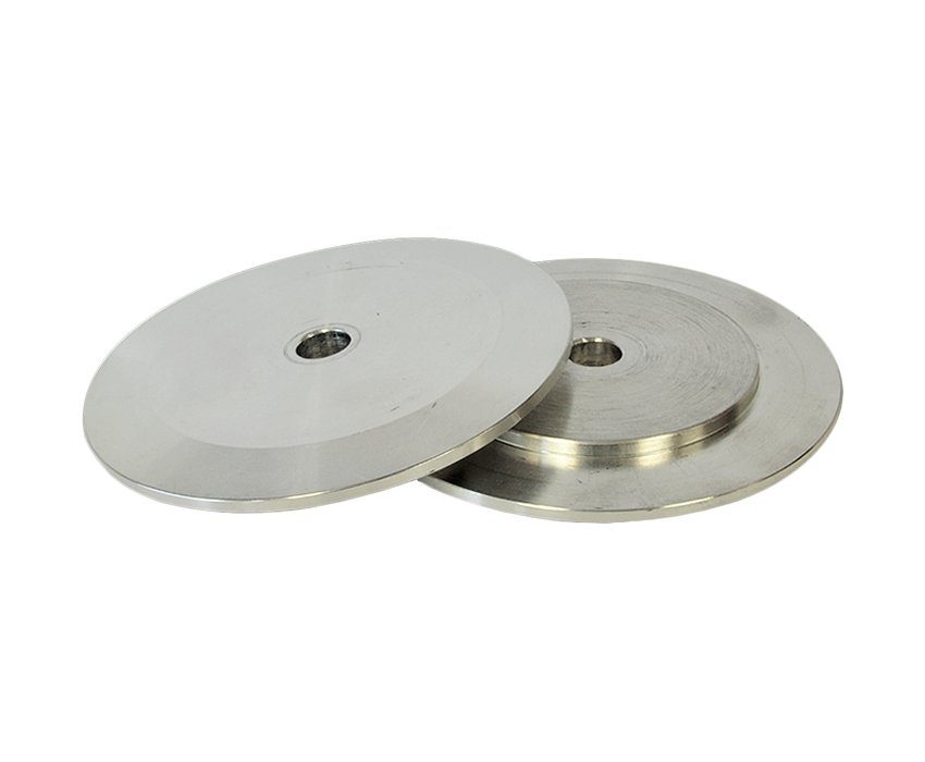 Aluminum Buffing Wheel Safety Flanges Set 4.5 x 1/2 - Infinish