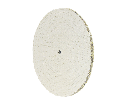 Untreated Full Disc Sisal Buff: 10 x 1/2 AH 11ply