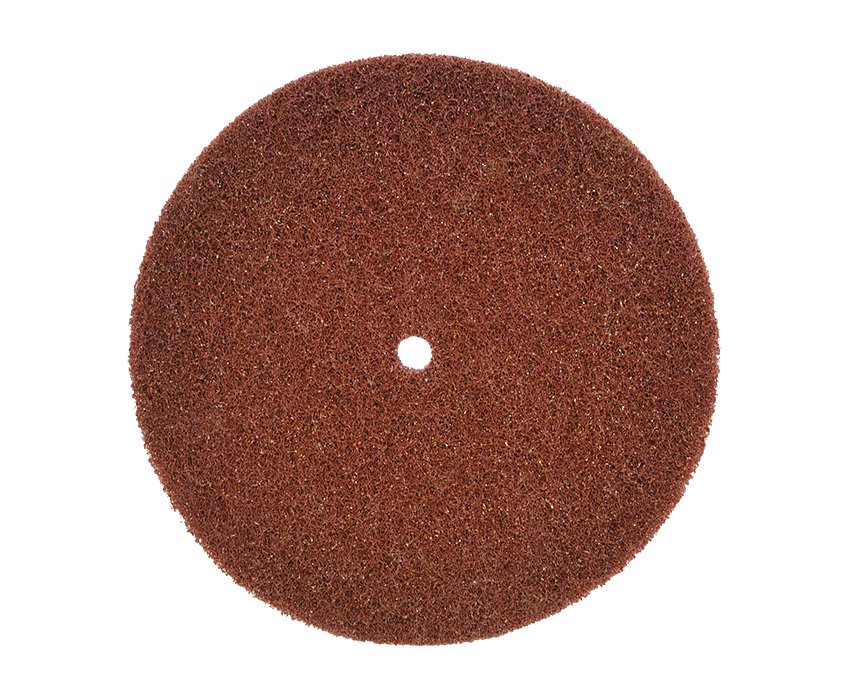 Merit Abrasive Scotch Brite Discs 8" x 1/2" Medium A/O - Infinish