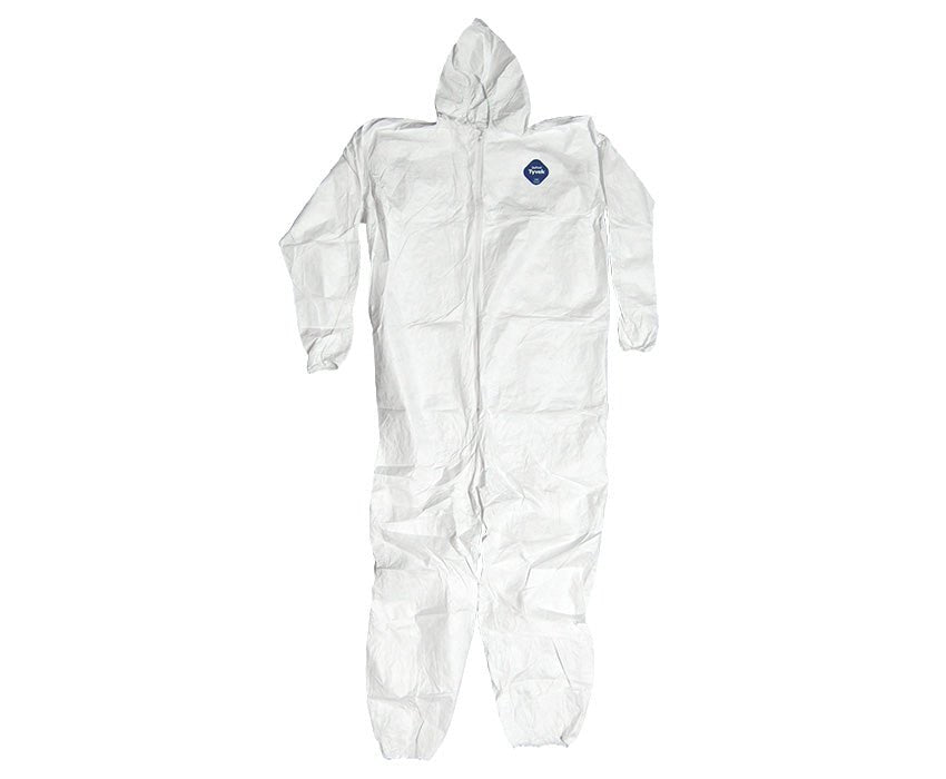 Tyvek Coverall With Attached Hood - Tyvek Suit - XL - Infinish