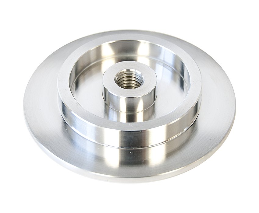 Universal Quickcenter Safety Flange Set / For Use With 2.90" & 3" Clinch Ring Center - Infinish