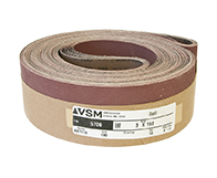 VSM Abrasive Sanding Belts 3" x 168" 180 Grit A/O 