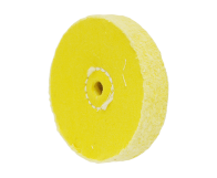3" Yellow Loose Mini Buffing Wheel 40ply (Midget Buff)